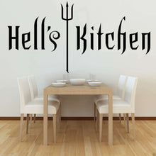 Load image into Gallery viewer, Hell&#39;s Kitchen WALL STICKER QUOTE ART DECAL kitchen decor