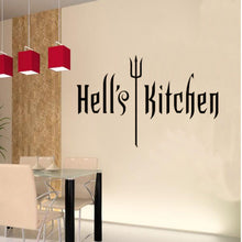 Load image into Gallery viewer, Hell&#39;s Kitchen WALL STICKER QUOTE ART DECAL kitchen decor